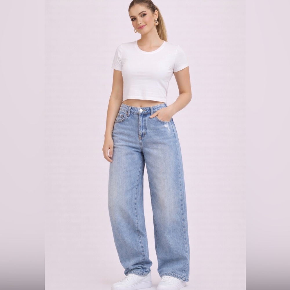 RSQ High Rise Wide Leg Jeans NWOT Size 24